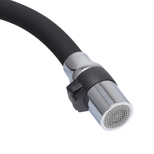 Кухонний змішувач з силік. виливом і вих. для питної води KOER KB-72006-01 (KR3379) - Фото - 5