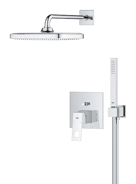 Прихована душова система Grohe Eurocube Tempesta 250 Cube (25289000) - Фото - 4