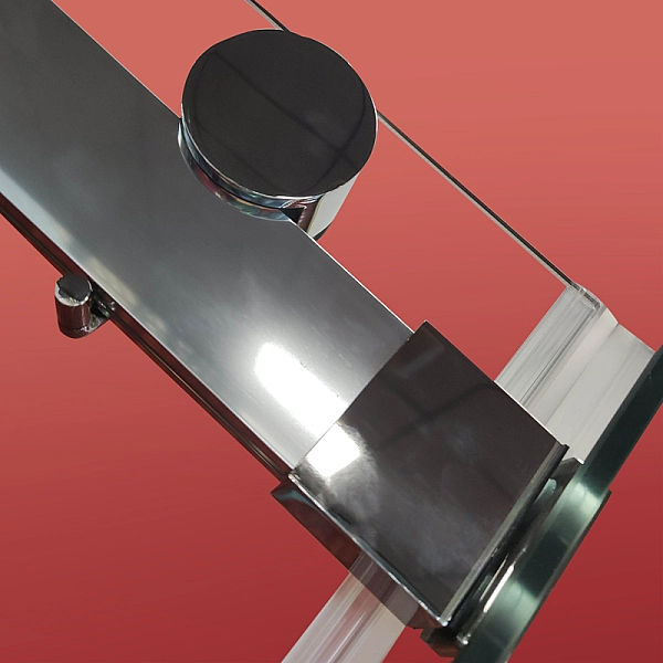 Бічна стінка до кабіни Koer SR SW01-90x200-TR-01 прозоре скло Easy Clean 8мм, хром (KR5381) - Фото - 20