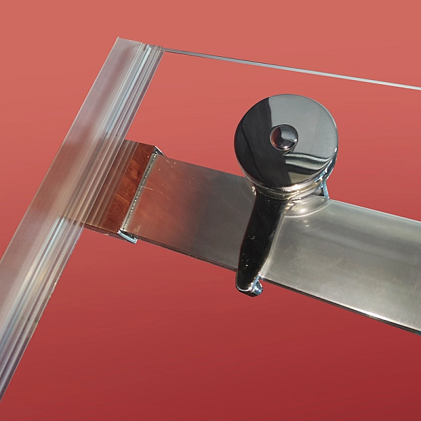 Бічна стінка до кабіни Koer SR SW01-90x200-TR-01 прозоре скло Easy Clean 8мм, хром (KR5381) - Фото - 25