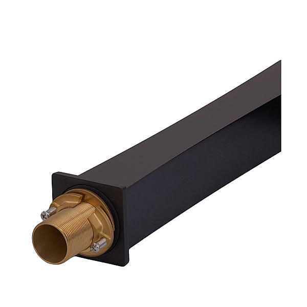 Змішувач для умивальника Koer KB-15007-05 високий водоспад (Колір чорний) (KR3449) - Фото - 6