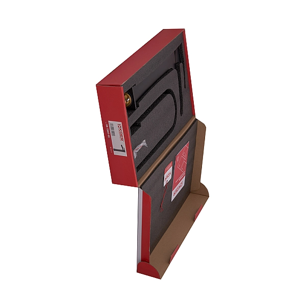 Змішувач для умивальника Koer KB-15007-05 високий водоспад (Колір чорний) (KR3449) - Фото - 8