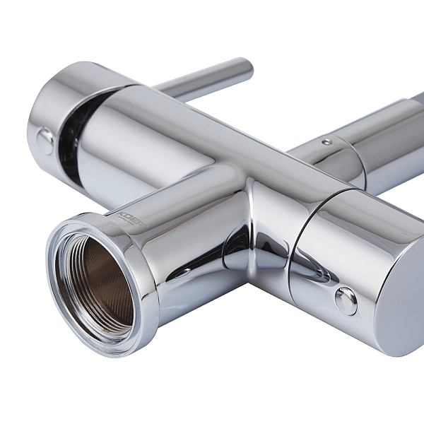 Кухонний змішувач з силік. виливом і вих. для питної води KOER KB-72002-01 (KR3383) - Фото - 4