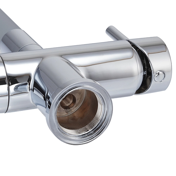 Кухонний змішувач з силік. виливом і вих. для питної води KOER KB-72002-01 (KR3383) - Фото - 2