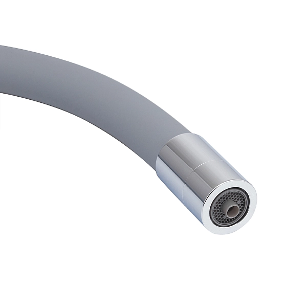 Кухонний змішувач з силік. виливом і вих. для питної води KOER KB-72002-01 (KR3383) - Фото - 9