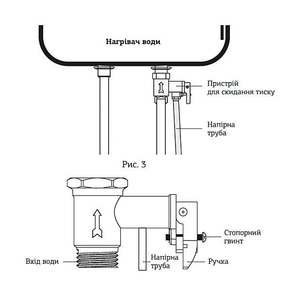 Водонагрівач "Плоский" Mixxus EWH-03080 Flat Wet накопич. 80 л, мокр.тен 2 kW (WH0015) - Фото - 2