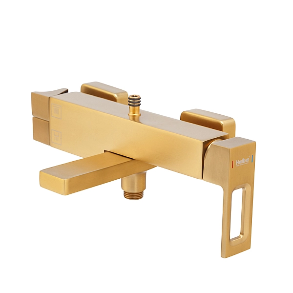 Душова колона зі змішувачем Haiba KANT 009-J BRUSHED GOLD (HB9606) - Фото - 6