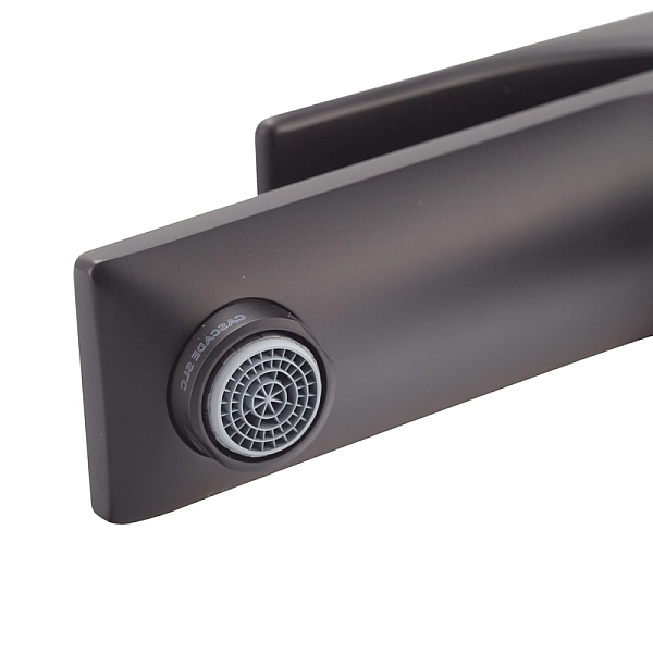 Змішувач для умивальника Koer KB-10010-05 (Колір чорний) (KR3479) - Фото - 4