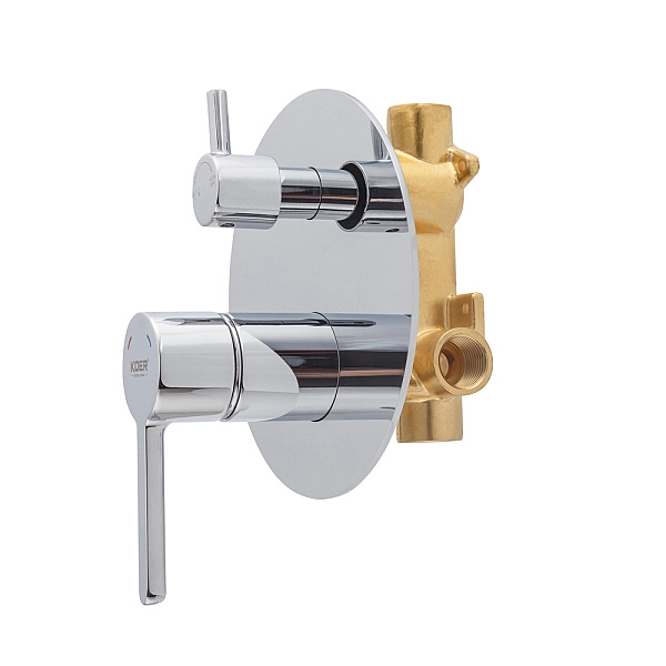Вбудована душова система Koer KB-66029-01 3 функції, колір хром (KR5483) - Фото - 6