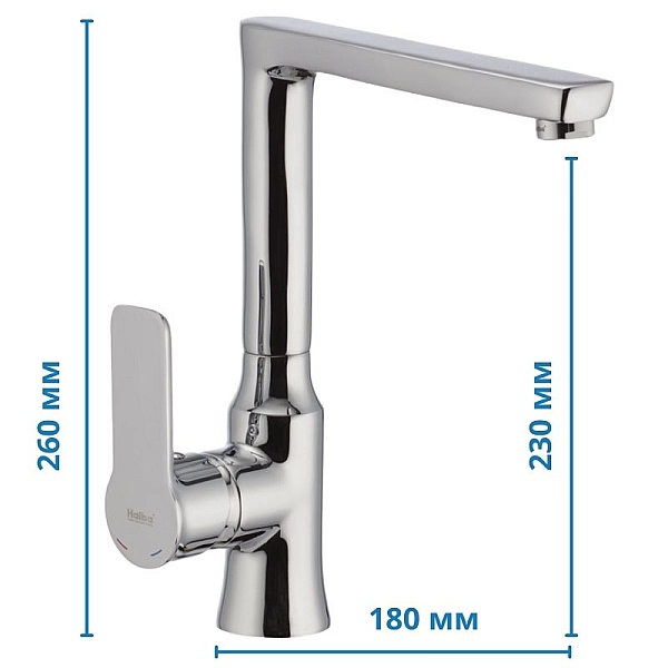 Змішувач для кухні Haiba Houston 017 (HB0805) - Фото - 5