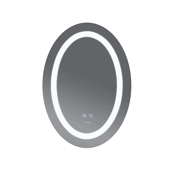 Дзеркало Mixxus PLAIN MV03-50x70 з Led Touch, Anti-fog, димером, регулятором яскравості (MI6664) - Фото - 2