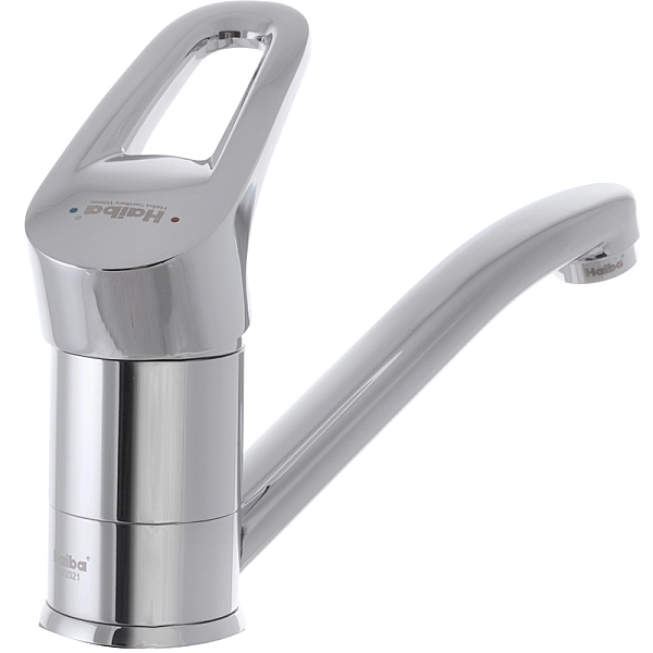 Змішувач для умивальника Haiba Opus 004 (вилив 15 см) (HB0330) - Фото - 4