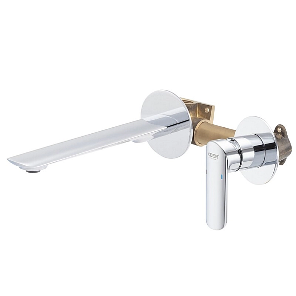 Змішувач для умивальника Koer KB-16028-01 вбудований (KR5297) - Фото - 7