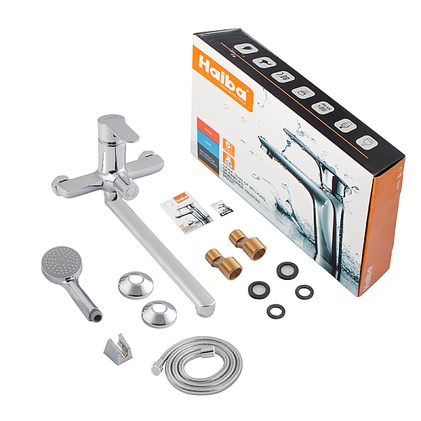 Змішувач для ванни Haiba Daniel 006 (HB1012) - Фото - 6