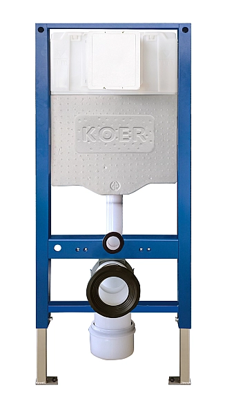 Інсталяція для підвісного унітазу Koer KT-0407 500x126x1150mm, без панелі змиву (KR5341) - Фото - 16