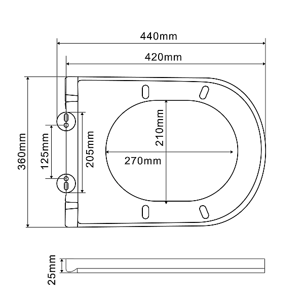 MIXXUS PREMIUM ELLIPSE-SET-2101 Комплект: Унітаз система змиву TORNADO 3.0+ Інсталяція з панеллю змиву WHITE (MP6667) - Фото - 27