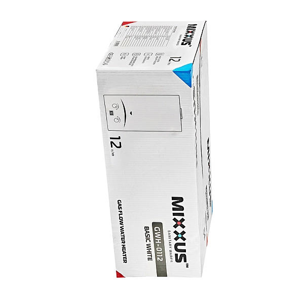 Газова колонка Mixxus GWH-0112 BASIC WHITE димохідна 12 л/хв (WH0029) - Фото - 2