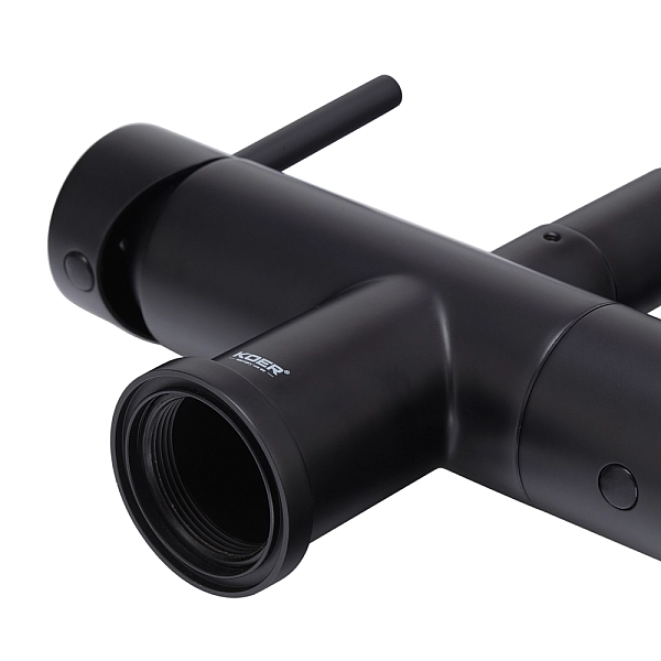 Кухонний змішувач з силік. виливом і вих. для питної води KOER KB-72002-05 (KR3384) - Фото - 7