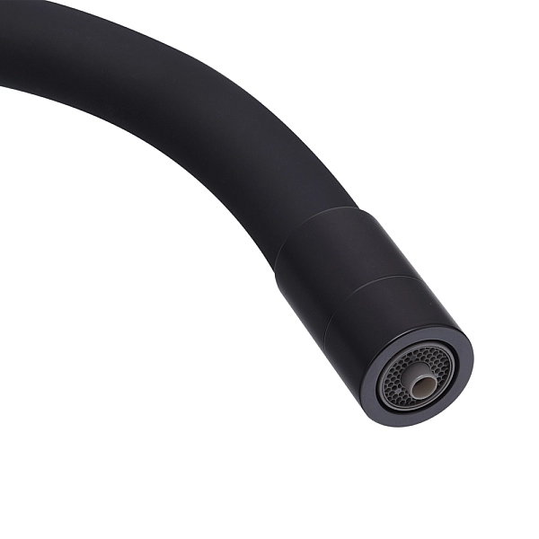 Кухонний змішувач з силік. виливом і вих. для питної води KOER KB-72002-05 (KR3384) - Фото - 2