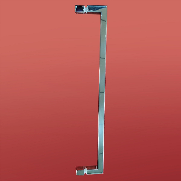 Шторки скляні на ванну Koer SR BS02-80x140-TR-01 прозоре скло 6мм, хром (KR5401) - Фото - 2