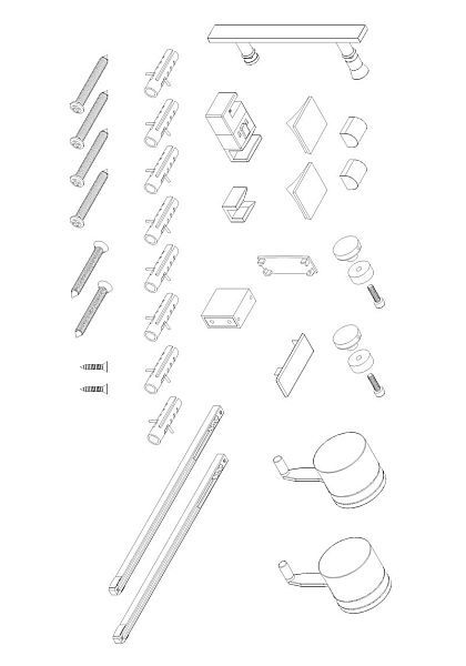 Двері в нішу Koer SR SD01-120x200-TR-02 прозоре скло Easy Clean 8мм, нікель (KR5379) - Фото - 22