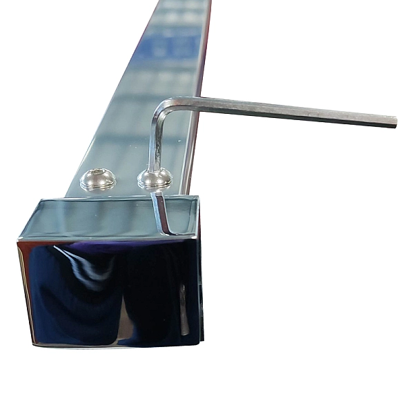 Душова перегородка Koer SR SP03-30x200-TR-01 Walk-In (рух.част) прозоре скло Easy Clean 8мм, хром (KR5399) - Фото - 36