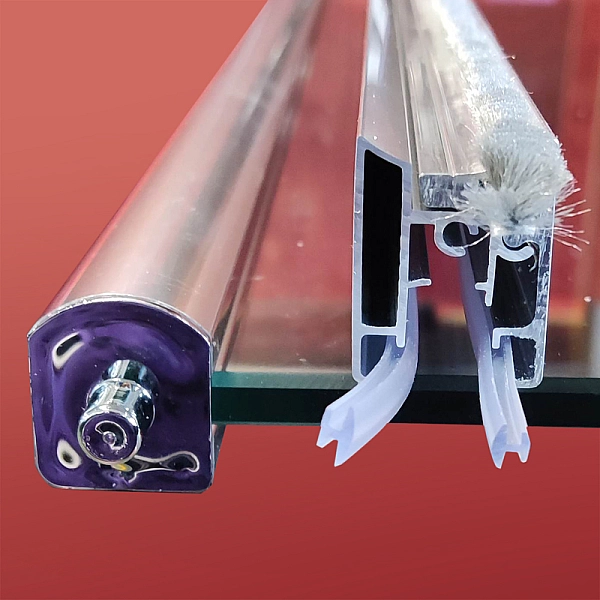 Душова перегородка Koer SR SP03-30x200-TR-01 Walk-In (рух.част) прозоре скло Easy Clean 8мм, хром (KR5399) - Фото - 24