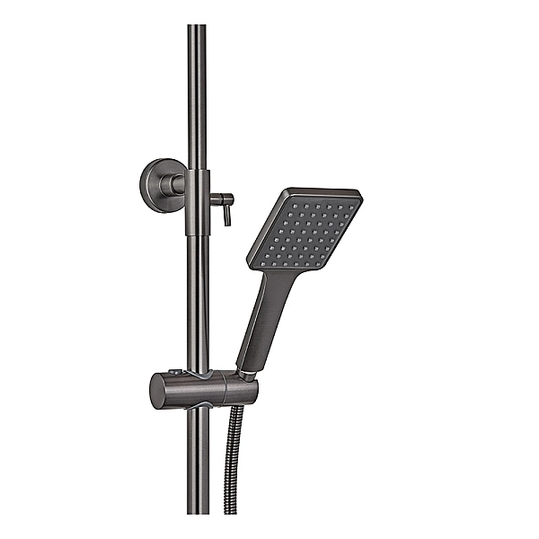 Душова колона із змішувачем Haiba Milano 003-J Graphite (HB4009) - Фото - 3