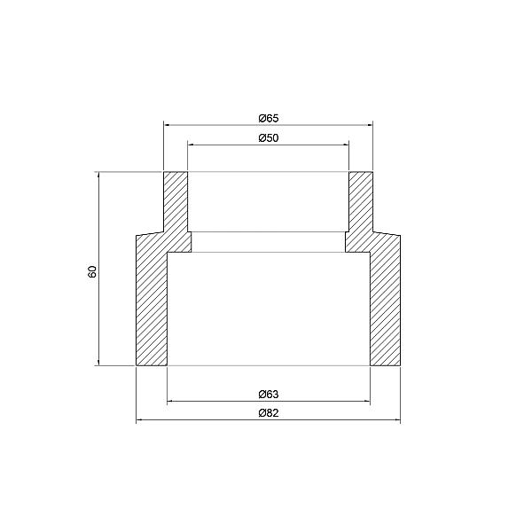 Муфта PPR Thermo Alliance 63х50 - Фото - 2