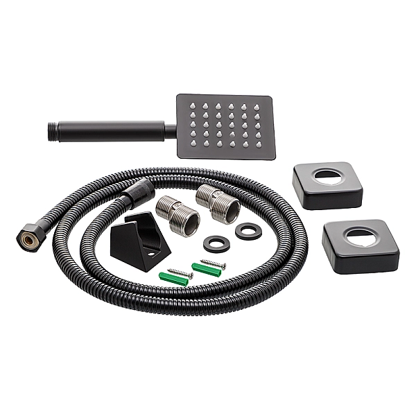 Змішувач для ванни Mixxus KUB-006 чорний (з нерж. сталі) (MI2811) - Фото - 2