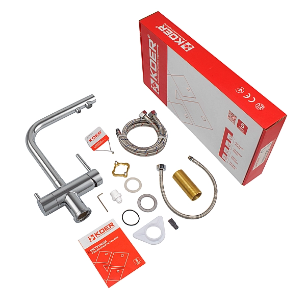 Змішувач для кухні з виходом для питної води KOER KB-72001-01 (KR3391) - Фото - 4