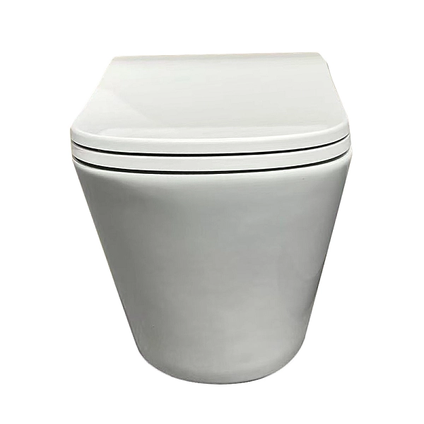 Унітаз підвісний ергономічний Koer TT-0102-T3 520x360x360mm система змиву TORNADO 3.0 (KR5616) - Фото - 6