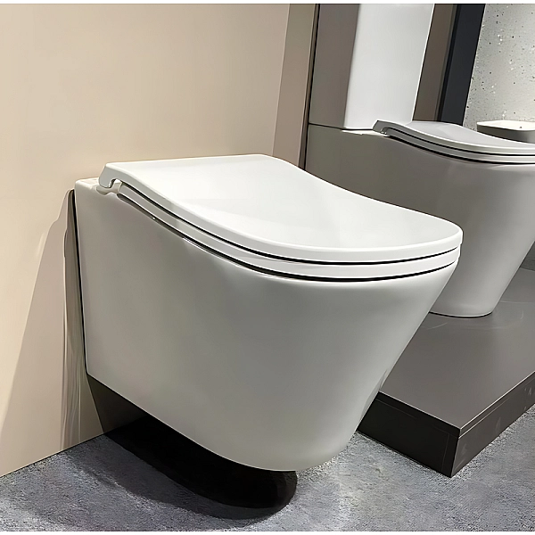 Унітаз підвісний ергономічний Koer TT-0102-T3 520x360x360mm система змиву TORNADO 3.0 (KR5616) - Фото - 3