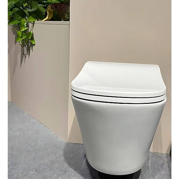 Унітаз підвісний ергономічний Koer TT-0102-T3 520x360x360mm система змиву TORNADO 3.0 (KR5616) - Фото - 14