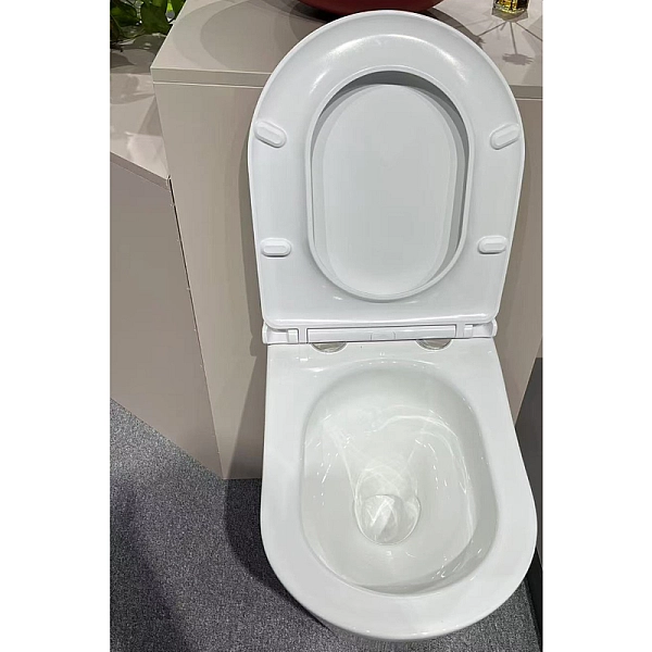 Унітаз підвісний ергономічний Koer TT-0102-T3 520x360x360mm система змиву TORNADO 3.0 (KR5616) - Фото - 7