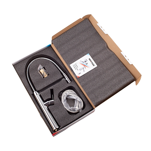 Змішувач для кухні Mixxus Premium Spark 017 (MI6968) - Фото - 9