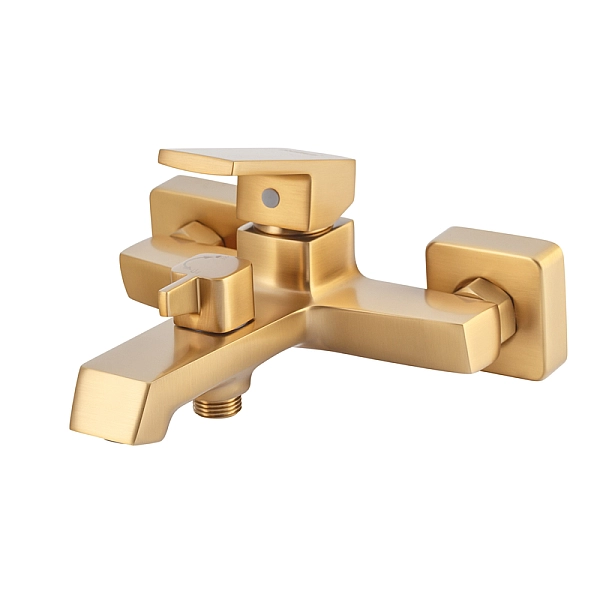 Змішувач для ванни Haiba GAUDI 009 EURO BRUSHED GOLD (HB9599) - Фото - 2