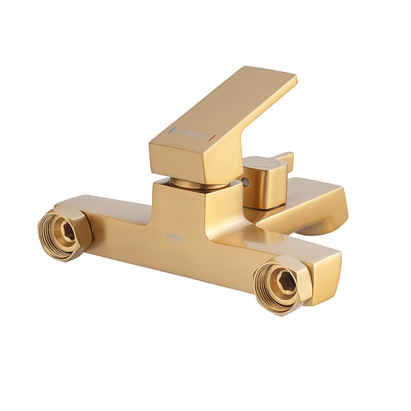 Змішувач для ванни Haiba GAUDI 009 EURO BRUSHED GOLD (HB9599) - Фото - 3