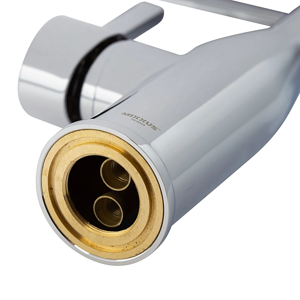 Змішувач для кухні Mixxus Premium Summer 017 BLACK REFL.BLACK (MI6961) - Фото - 4