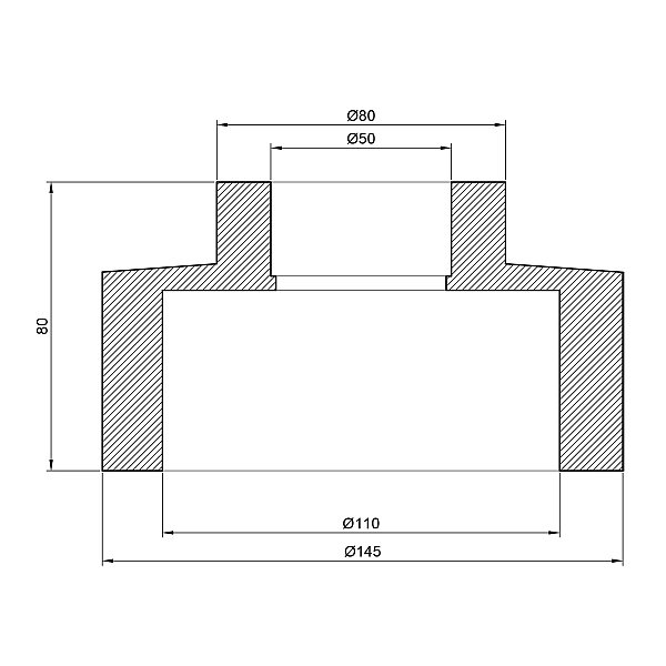 Муфта PPR Thermo Alliance 110х50 - Фото - 2