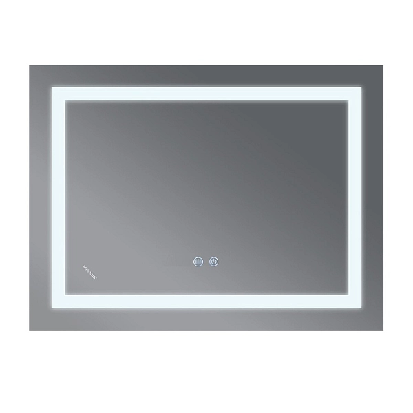 Дзеркало Mixxus WARM MR12-70x50-Reverse з Led Touch, Anti-fog, димером, регулятором яскравості (MI6670) - Фото - 4