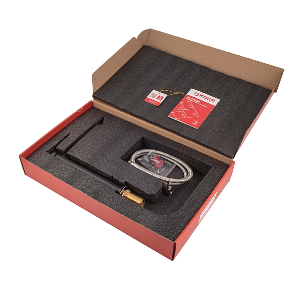 Змішувач для умивальника Koer KB-11028-05 високий (KR5294) - Фото - 8