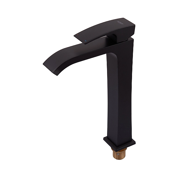 Змішувач для умивальника Koer KB-13007-05 високий (Колір чорний) (KR3445) - Фото - 7