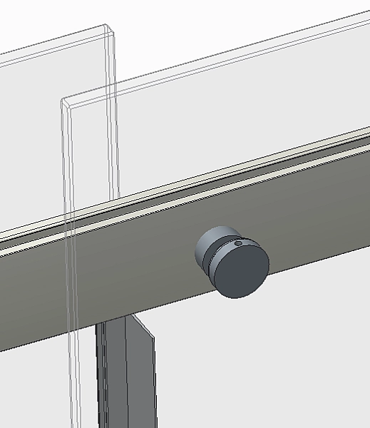 Двері в нішу Koer SR SD01-120x200-TR-01 прозоре скло Easy Clean 8мм, хром (KR5376) - Фото - 17