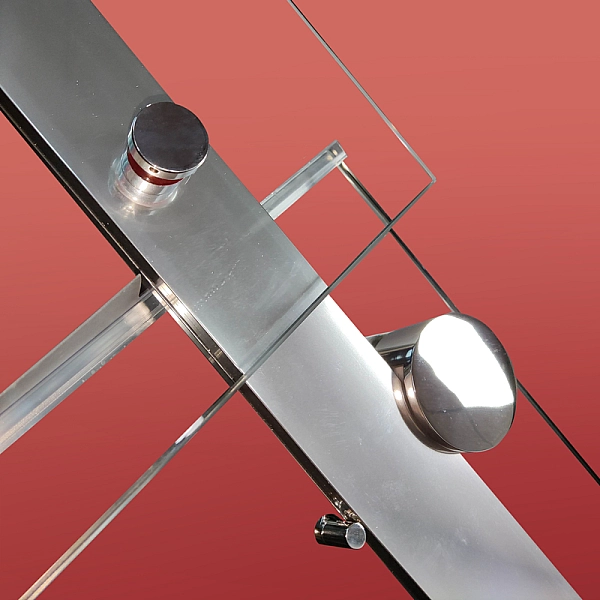 Двері в нішу Koer SR SD01-120x200-TR-01 прозоре скло Easy Clean 8мм, хром (KR5376) - Фото - 15