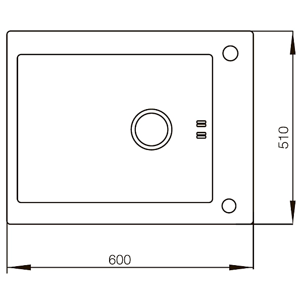 Мийка Mixxus MX (304) 6051-200x1.2-HM-Glass (MX0573) - Фото - 5