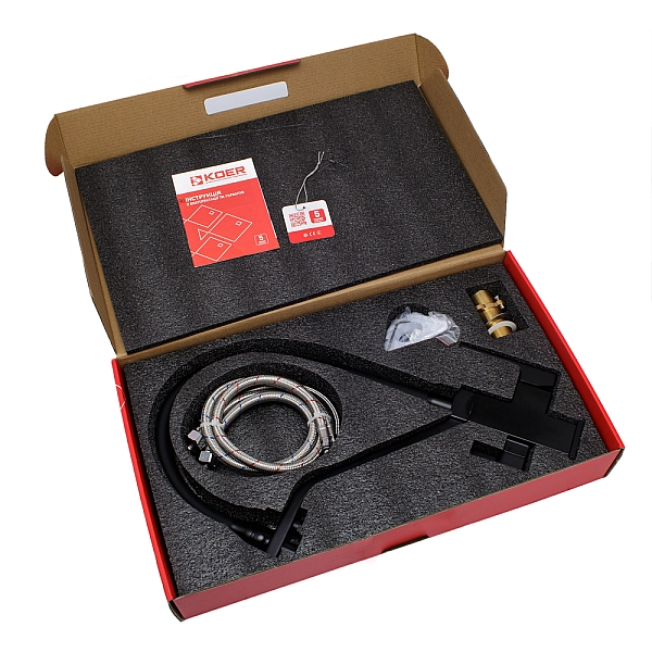 Змішувач для кухні Koer KB-72009-05 з виходом для питної води (KR5007) - Фото - 3