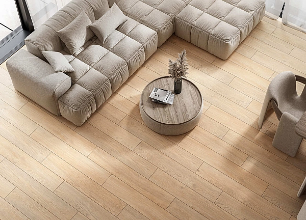 Плитка керамогранітна Neosimple Cream RECT 597x1197x8 Cerrad - Фото - 2