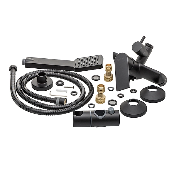 Душова колона із змішувачем Haiba Alex 003-J Чорна (HB3940) - Фото - 2