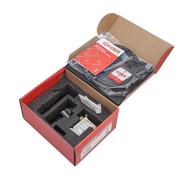 Змішувач для гігієнічного душу Koer KB-23029-05 Колір чорний (KR5493) - Фото - 5